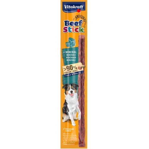 VITAKRAFT Beef Stick Original plus Mineral - dog treat - 12g VITAKRAFT Beef Stick Original plus Mineral - dog treat - 12g