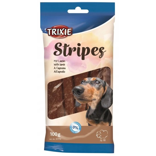 TRIXIE Stripes with lamb - Dog treat - 100g TRIXIE Stripes with lamb - Dog treat - 100g
