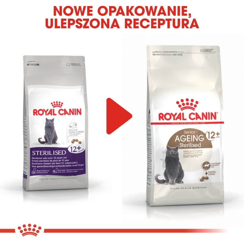 Royal Canin Senior Ageing Sterilised 12+ dry cat food Corn,Poultry,Vegetable 2 kg Royal Canin Senior Ageing Sterilised 12+ dry cat food Corn,Poultry,Vegetable 2 kg