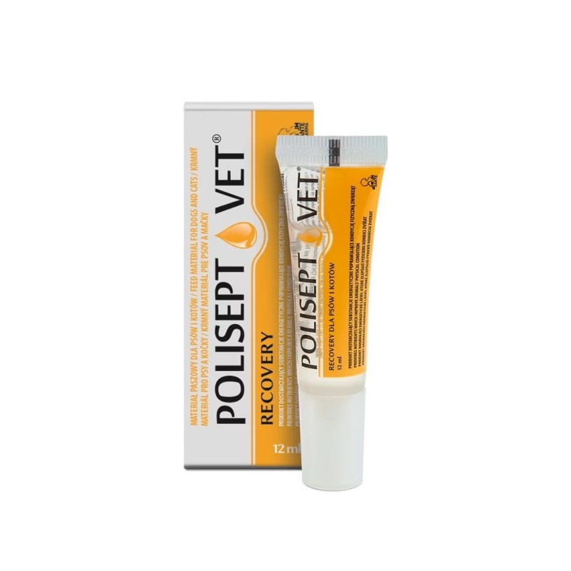 JM SANTE Polisept Vet Recovery - energy supplement for dogs and cats – 12 ml JM SANTE Polisept Vet Recovery - energy supplement for dogs and cats – 12 ml