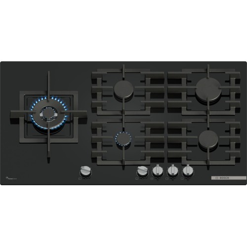Bosch Serie 6 PPM9A6I40 hob Black Built-in 90 cm Gas 5 zone(s)