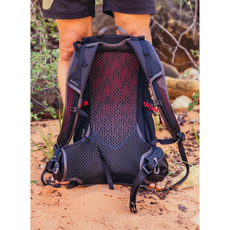 Gregory Zulu 25 LT trekking backpack - Volcanic black Gregory Zulu 25 LT trekking backpack - Volcanic black