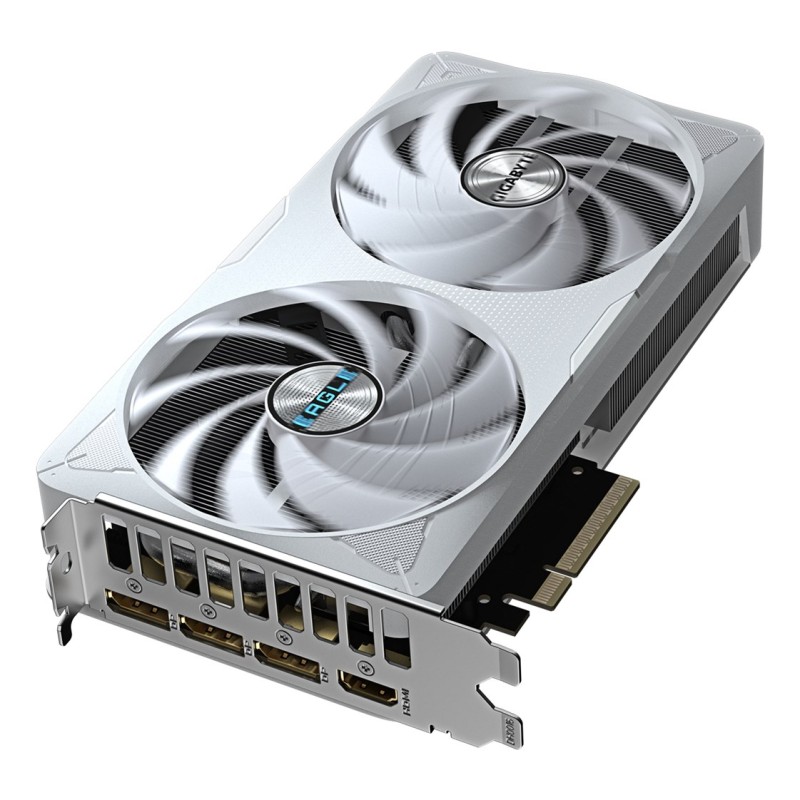 GIGABYTE GeForce RTX 5060 Ti EAGLE OC ICE 8G Graphics Card - 8GB GDDR7, 128bit, PCI-E 5.0, 2617MHz Core Clock, 3 x DisplayPort, 1 x HDMI, GV-N506TEAGLEOC ICE-8GD GIGABYTE GeForce RTX 5060 Ti EAGLE OC ICE 8G Graphics Card - 8GB GDDR7, 128bit, PCI-E 5.0, 2617MHz Core Clock, 3 x DisplayPort, 1 x HDMI, GV-N506TEAGLEOC ICE-8GD