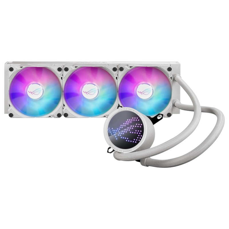 ASUS ROG Ryuo III 360 ARGB White Edition Processor Liquid cooling kit 12 cm ASUS ROG Ryuo III 360 ARGB White Edition Processor Liquid cooling kit 12 cm