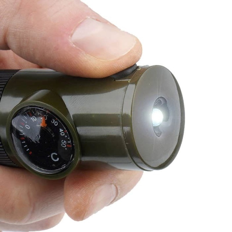 Mil-Tec Survival whistle 6 in 1 Olive Mil-Tec Survival whistle 6 in 1 Olive