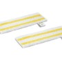Kärcher Universal floor cloth set EasyFix Mop disposable cloth White, Yellow