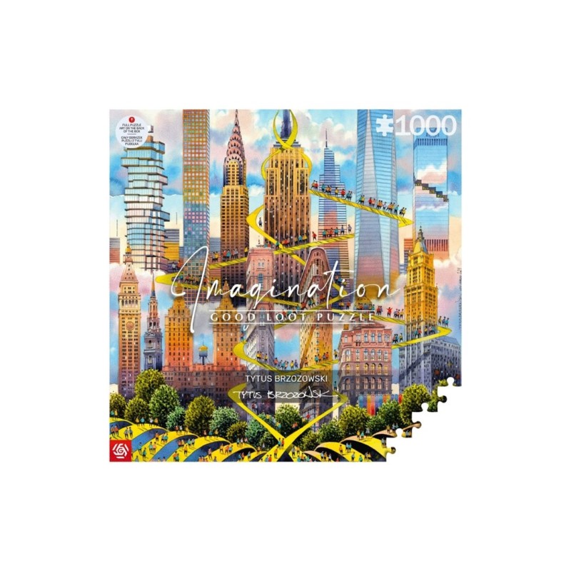 Good Loot Imagination Puzzle: Tytus Brzozowski New York / New York (1000 elements)