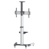 Manhattan TV & Monitor Mount, Trolley Stand, 1 screen, Screen Sizes: 37-65 Manhattan TV & Monitor Mount, Trolley Stand, 1 screen, Screen Sizes: 37-65