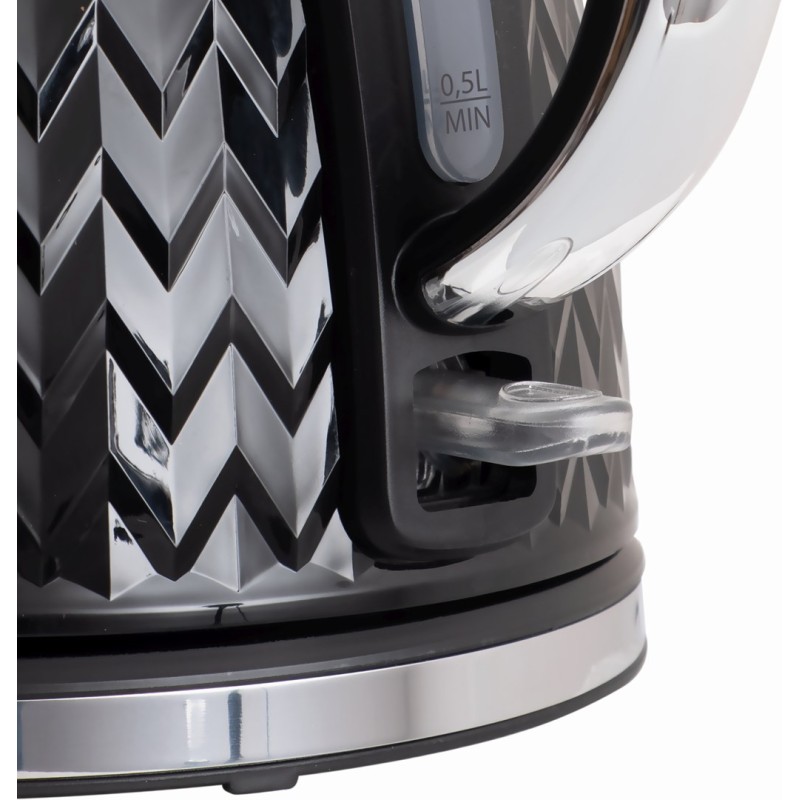 ELDOM NELA kettle, 1.7 l capacity, 2000 W power, black ELDOM NELA kettle, 1.7 l capacity, 2000 W power, black