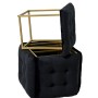 Puff-transformer 5in1 - 5 stools in 1 pouffe black velvet