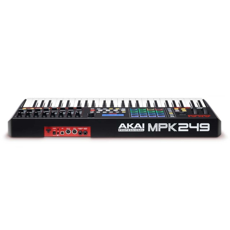 AKAI MPK 249 Control keyboard Pad controller MIDI USB RGB Black AKAI MPK 249 Control keyboard Pad controller MIDI USB RGB Black