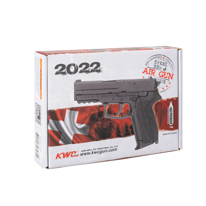 Air rifle pistol Ranger PM BBS 2022 KWC  CAL. 4.5 BBS 21 Shots  Metal Slide Co2