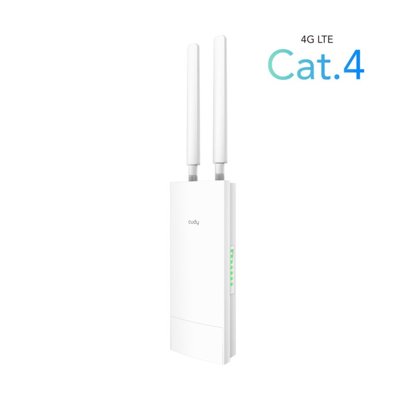 Cudy LT400 wireless router Fast Ethernet Single-band (2.4 GHz) 4G White Cudy LT400 wireless router Fast Ethernet Single-band (2.4 GHz) 4G White