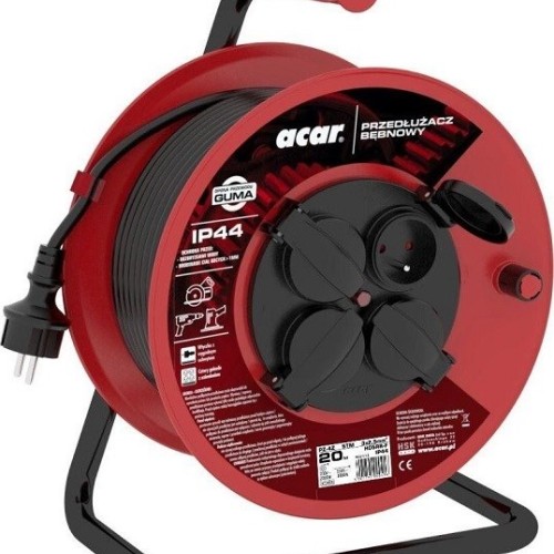 Acar PZ-4Z/STM H05RR-F 3G2.5 20M Retractable extension cable Acar PZ-4Z/STM H05RR-F 3G2.5 20M Retractable extension cable