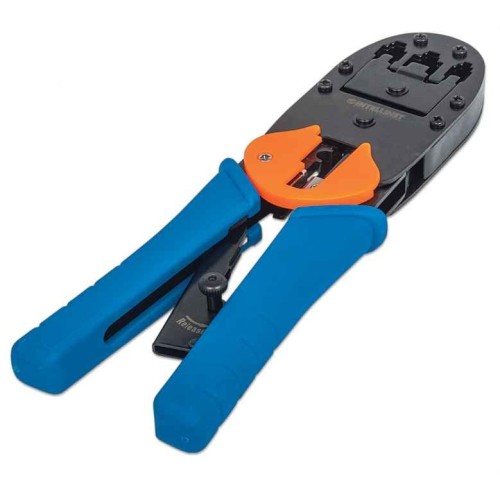 Intellinet Universal Modular Plug Crimping Tool, For RJ45, RJ12 and RJ11 modular plugs Intellinet Universal Modular Plug Crimping Tool, For RJ45, RJ12 and RJ11 modular plugs