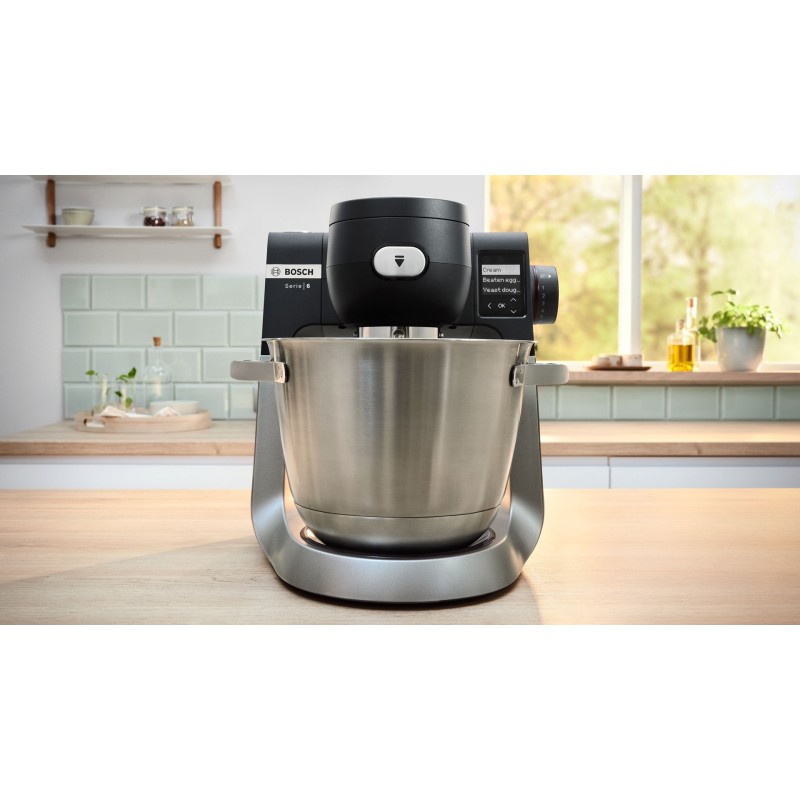 Bosch Serie 6 MUMS6ZS17 food processor 1600 W 5.5 L Black, Stainless steel Bosch Serie 6 MUMS6ZS17 food processor 1600 W 5.5 L Black, Stainless steel