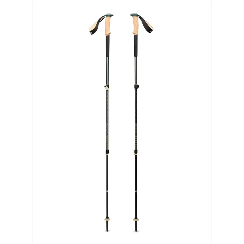 BLACK DIAMOND Trail Cork Trekking Poles laurel green