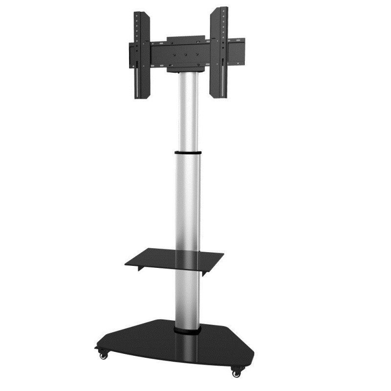 Techly Floor Stand with Shelf Trolley TV LCD/LED/Plasma 37-70 Techly Floor Stand with Shelf Trolley TV LCD/LED/Plasma 37-70