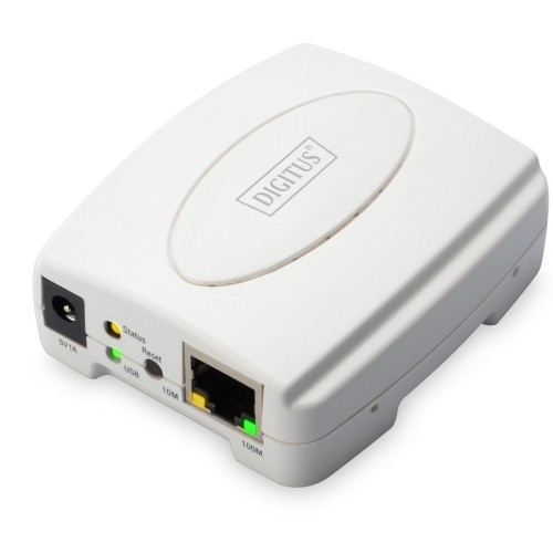 Digitus Fast Ethernet Print Server, USB 2.0 Digitus Fast Ethernet Print Server, USB 2.0