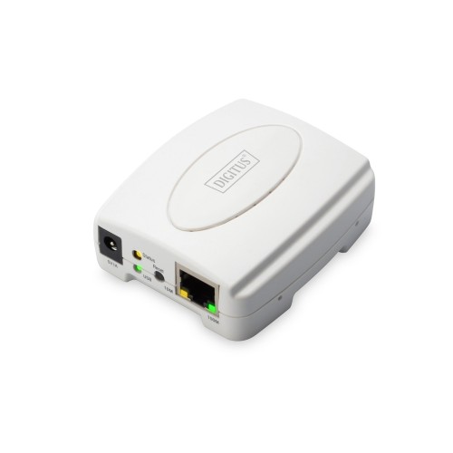 Digitus Fast Ethernet Print Server, USB 2.0 Digitus Fast Ethernet Print Server, USB 2.0