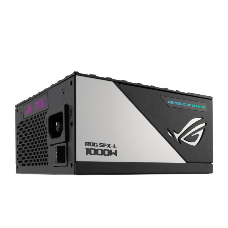 ASUS ROG Loki SFX-L 1000W Platinum power supply unit 24-pin ATX Black, Silver ASUS ROG Loki SFX-L 1000W Platinum power supply unit 24-pin ATX Black, Silver