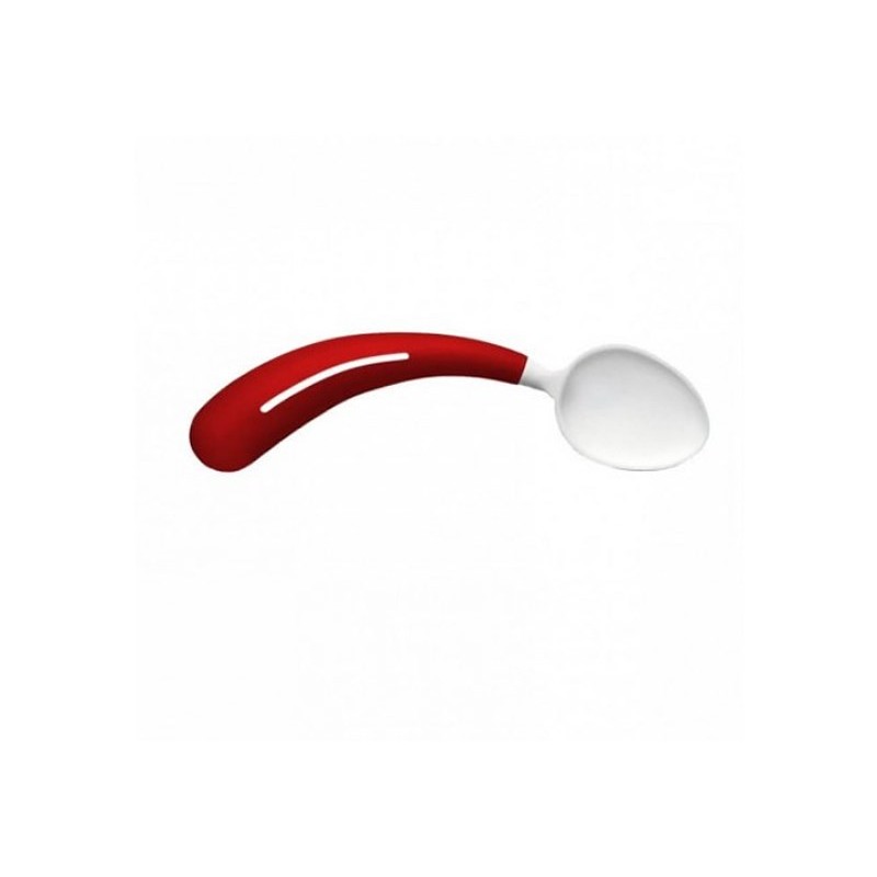 Curved spoon for people with rheumatism - Left-handers Curved spoon for people with rheumatism - Left-handers