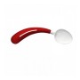 Curved spoon for people with rheumatism - Left-handers
