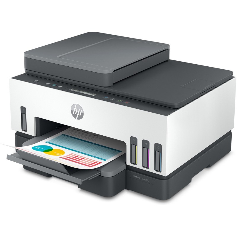 HP Smart Tank 750 All-in-One Thermal inkjet A4 4800 x 1200 DPI 15 ppm Wi-Fi HP Smart Tank 750 All-in-One Thermal inkjet A4 4800 x 1200 DPI 15 ppm Wi-Fi