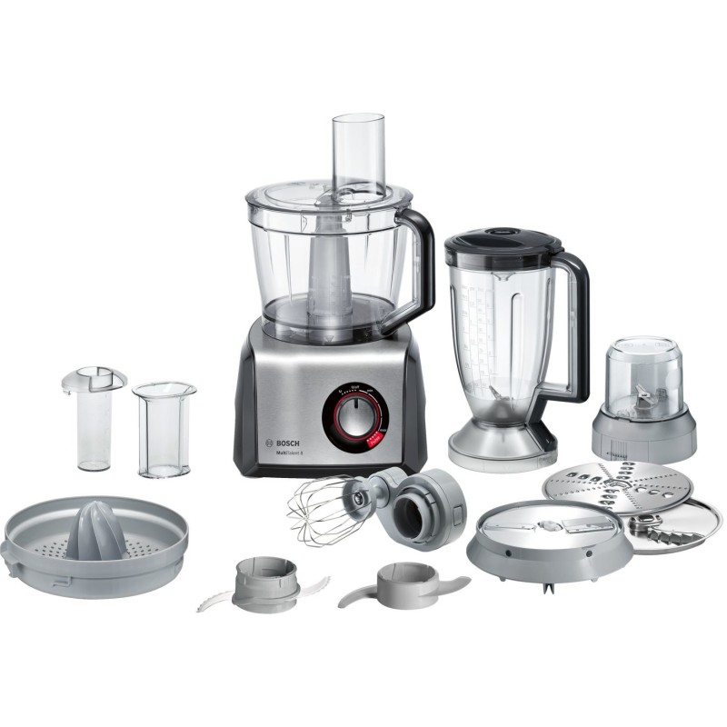 Bosch MC812M844 food processor 1250 W 3.9 L Black, Stainless steel Bosch MC812M844 food processor 1250 W 3.9 L Black, Stainless steel