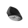 NATEC VERTICAL MOUSE CRAKE 2 WIRELESS BLACK