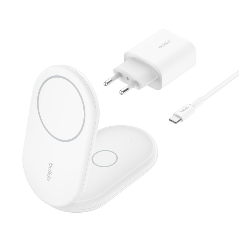 Belkin BoostCharge Headphones, Smartphone White USB Wireless charging Fast charging Indoor Belkin BoostCharge Headphones, Smartphone White USB Wireless charging Fast charging Indoor