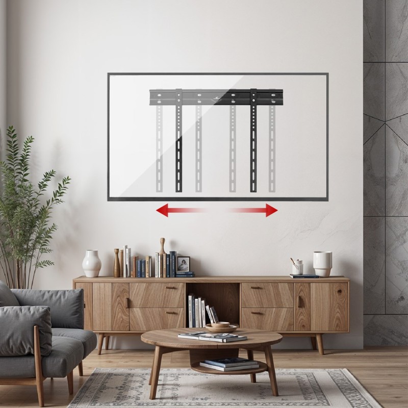 Maclean ultra flat wall mount for TV, 40-85 Maclean ultra flat wall mount for TV, 40-85