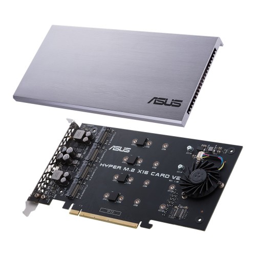 ASUS HYPER M.2 X16 CARD V2 interface cards/adapter Internal ASUS HYPER M.2 X16 CARD V2 interface cards/adapter Internal