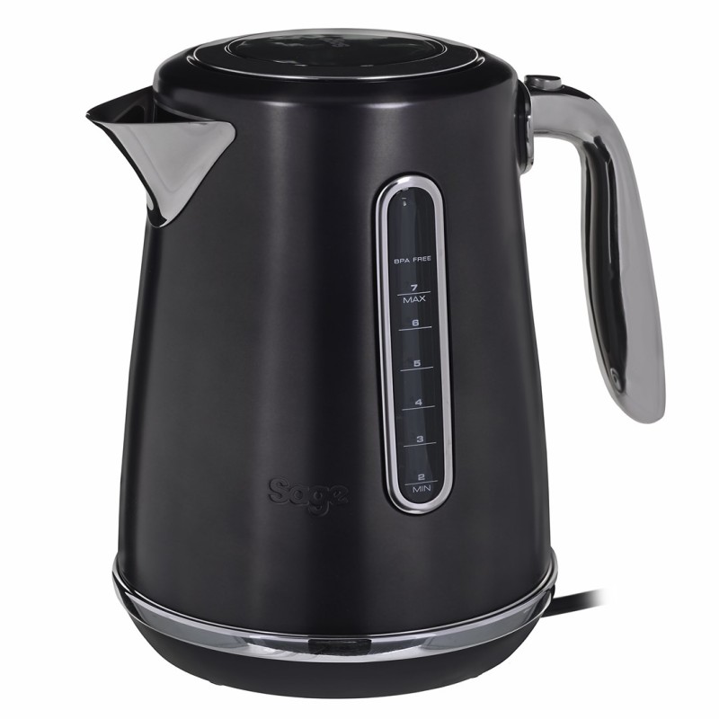 Sage the Soft Top Luxe electric kettle 1.7 L 2400 W Black, Stainless steel Sage the Soft Top Luxe electric kettle 1.7 L 2400 W Black, Stainless steel