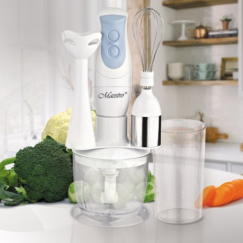 Feel-Maestro MR563 blender 0.6 L Cooking blender White 300 W Feel-Maestro MR563 blender 0.6 L Cooking blender White 300 W