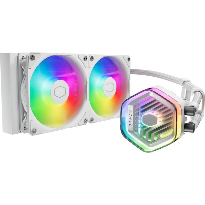 COOLER MASTER COOLER MasterLiquid 240 Atmos ARGB White