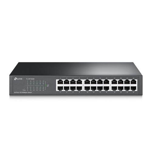 TP-Link TL-SF1024D network switch Unmanaged Fast Ethernet (10/100) Grey TP-Link TL-SF1024D network switch Unmanaged Fast Ethernet (10/100) Grey
