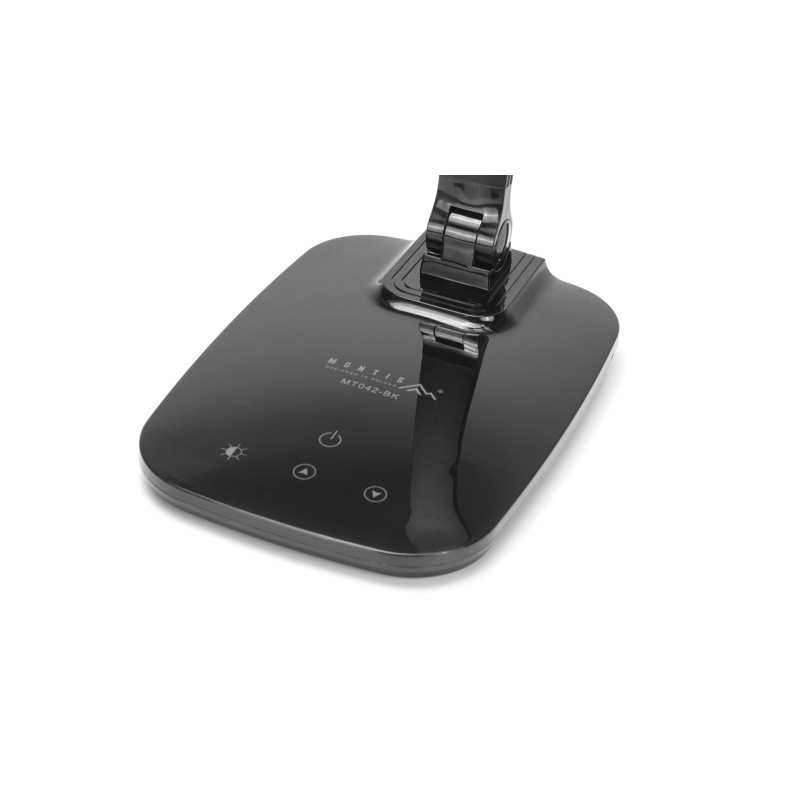 Montis Lampka biurkowa wielofunkcyjna LED MT042-BK Czarna/Black table lamp 5.7 W F