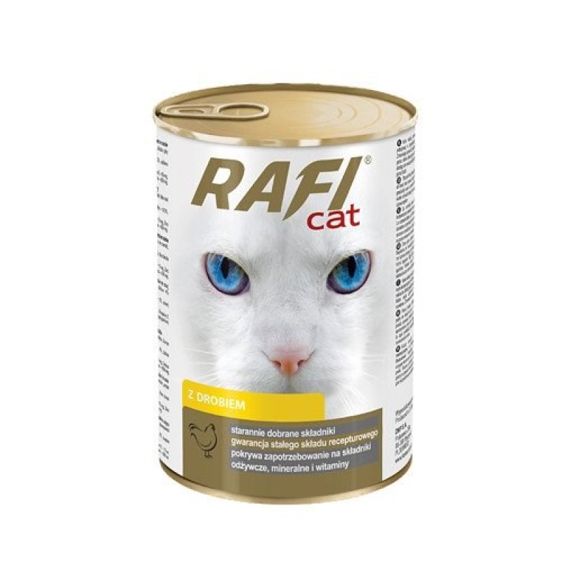 DOLINA NOTECI Rafi Cat with poultry - wet cat food - 415g DOLINA NOTECI Rafi Cat with poultry - wet cat food - 415g