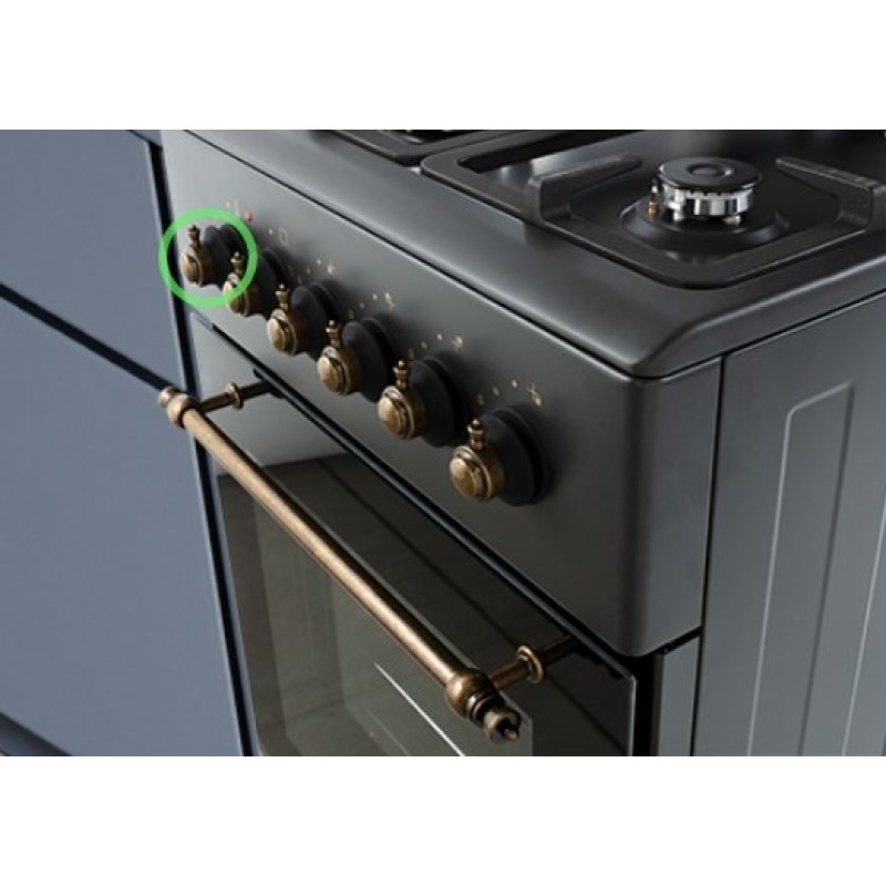 MPM MPM-56-KRM-13 Gas/electric cooker Black MPM MPM-56-KRM-13 Gas/electric cooker Black