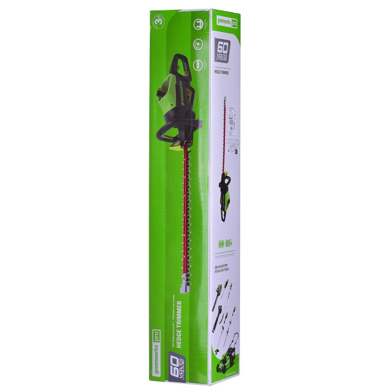 Greenworks 60V hedge trimmer GD60HT61 Greenworks 60V hedge trimmer GD60HT61