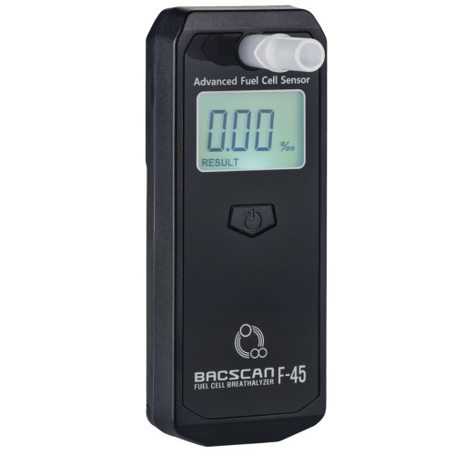 BACscan F-45 alcohol tester 0 - 4% Black BACscan F-45 alcohol tester 0 - 4% Black