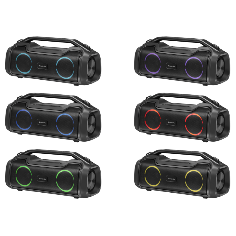 DEFENDER BEATBOX 50 BLUETOOTH SPEAKER 50W BT/RGB/TF/TypeC/IPX5/PWB DEFENDER BEATBOX 50 BLUETOOTH SPEAKER 50W BT/RGB/TF/TypeC/IPX5/PWB