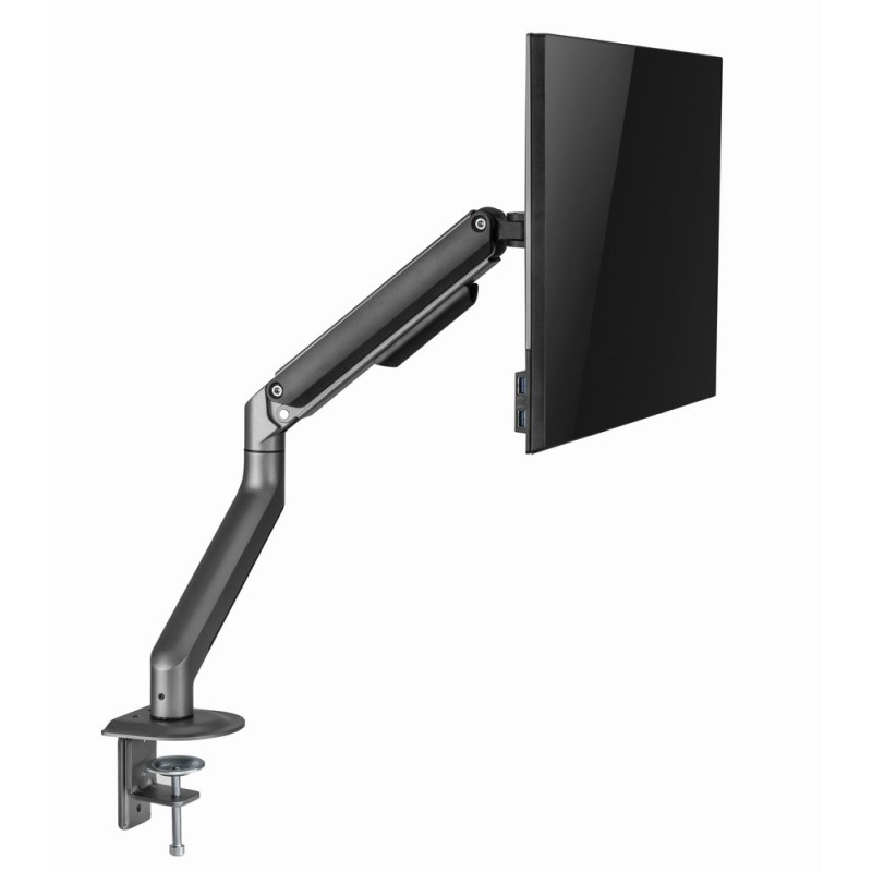 Gembird MA-DA1-05 Desk mounted adjustable monitor arm, 17”-32”, up to 9 kg, space grey Gembird MA-DA1-05 Desk mounted adjustable monitor arm, 17”-32”, up to 9 kg, space grey