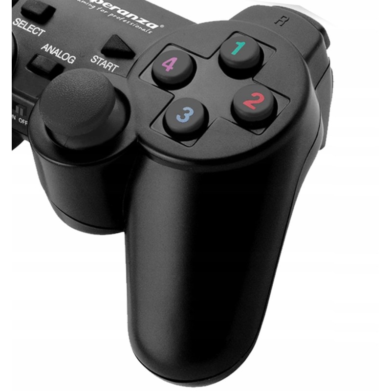 Esperanza EGG108K Gaming Controller Gamepad PC,Playstation 3 Analogue / Digital USB 2.0 Black