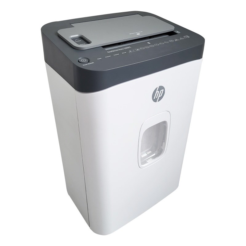 HP ONESHRED Auto 200CC white-gray shredder HP ONESHRED Auto 200CC white-gray shredder