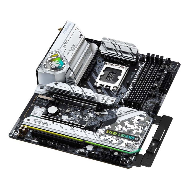Asrock Z790 Steel Legend WiFi Intel Z790 LGA 1700 ATX Asrock Z790 Steel Legend WiFi Intel Z790 LGA 1700 ATX