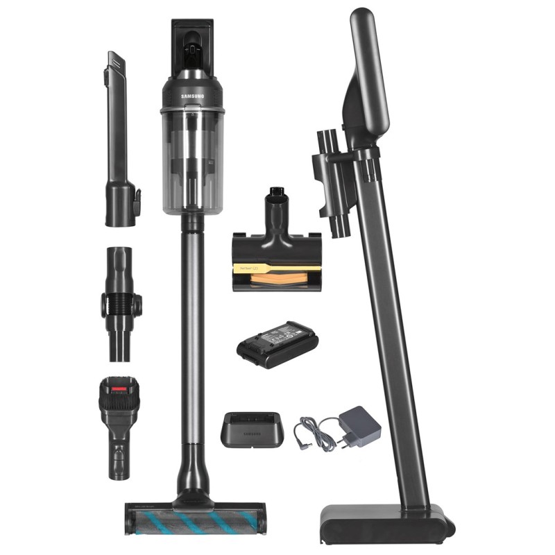 Samsung VS20C852CTN 2-in-1 stick vacuum Battery Dry Bagless 580 W Black, Chrome, Green, Wood Samsung VS20C852CTN 2-in-1 stick vacuum Battery Dry Bagless 580 W Black, Chrome, Green, Wood