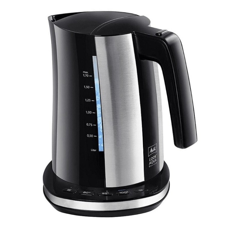 Melitta LOOK AQUA DELUXE black electric kettle