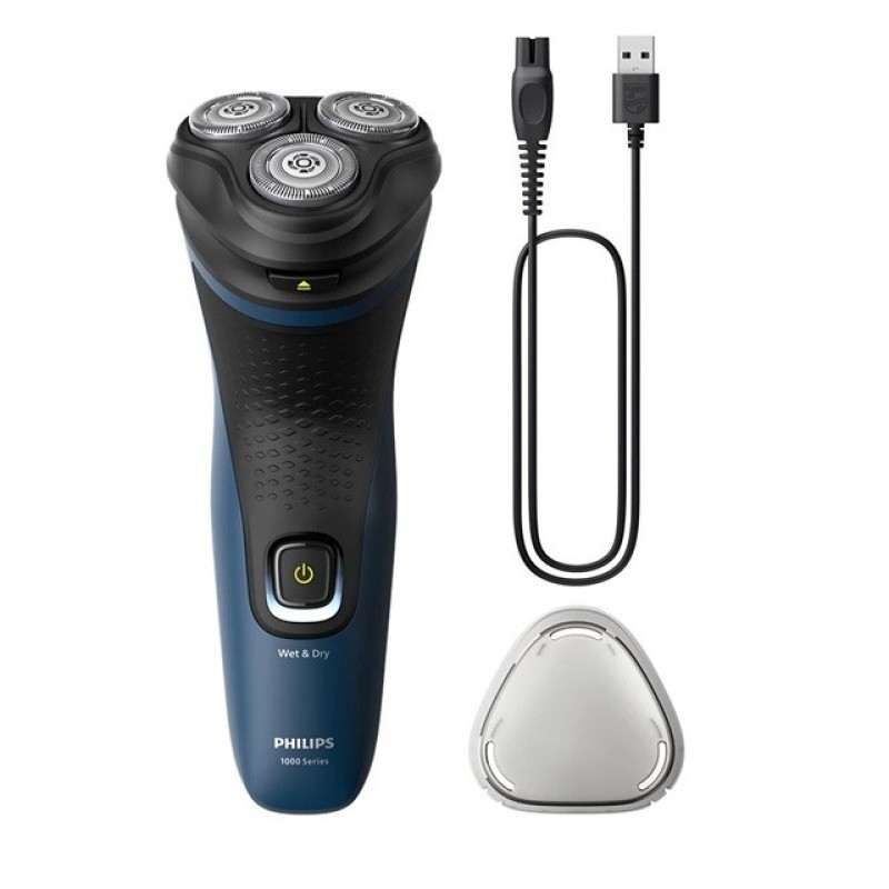 Philips S1151/00 men's shaver Rotation shaver Trimmer Black, Blue Philips S1151/00 men's shaver Rotation shaver Trimmer Black, Blue